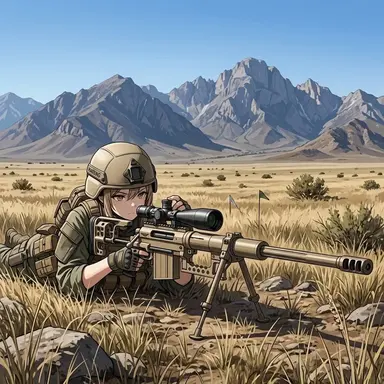Harding — A sniper is a sharpshooter.